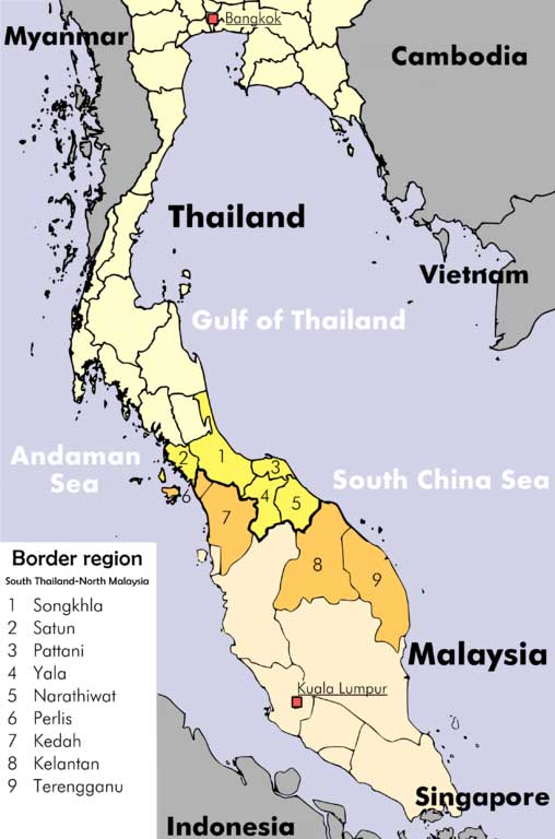 Malay to thailand
