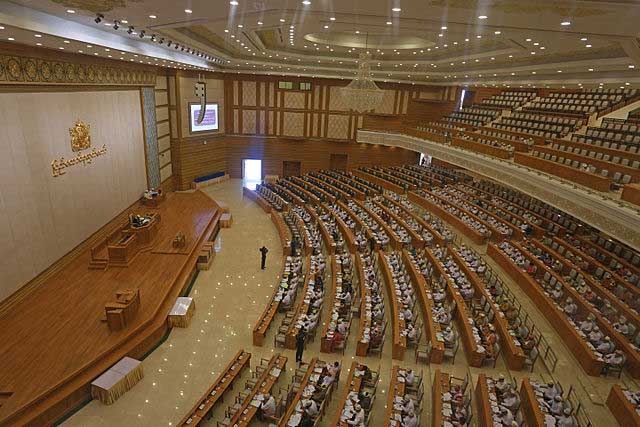 The Myanmar Lower House, Parliament, Naypyidaw