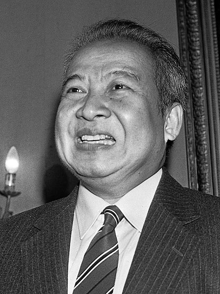 Norodom Sihanouk. King of Cambodia from 1941 to 1955 and again from 1993 to 2004.