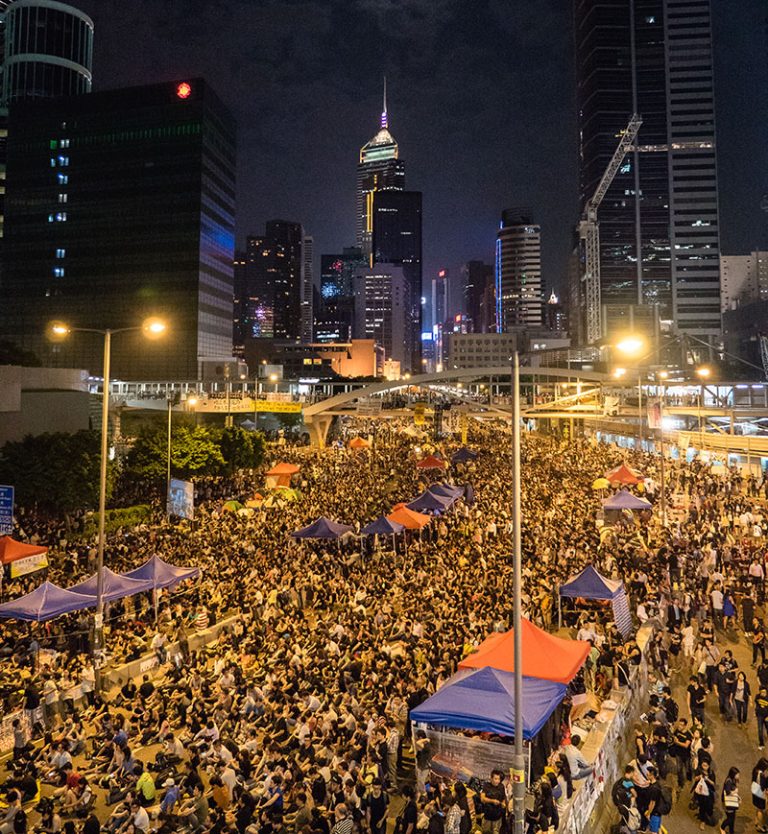 The Umbrella Movement in Hong Kong From Economic Concerns to the