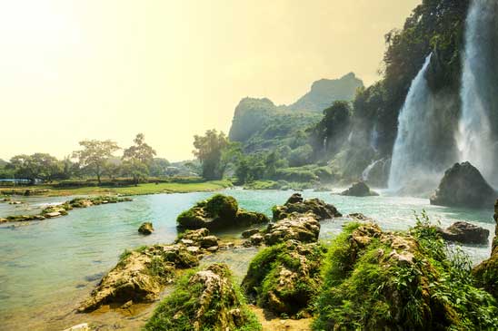 Ban Gioc – Detian waterfall in Vietnam